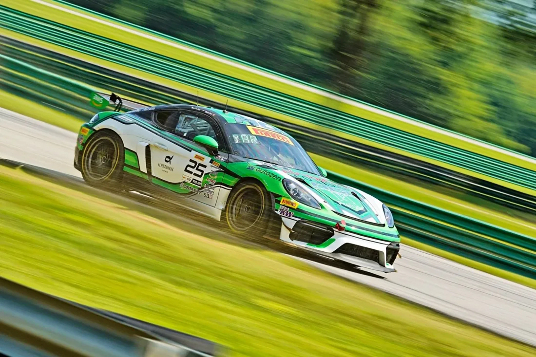GT race car on track, Matthew Zalewski photography